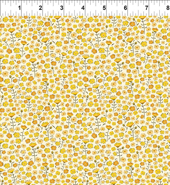 Lovelies 7LOV-1 Yellow Daisy – The Textile Pantry