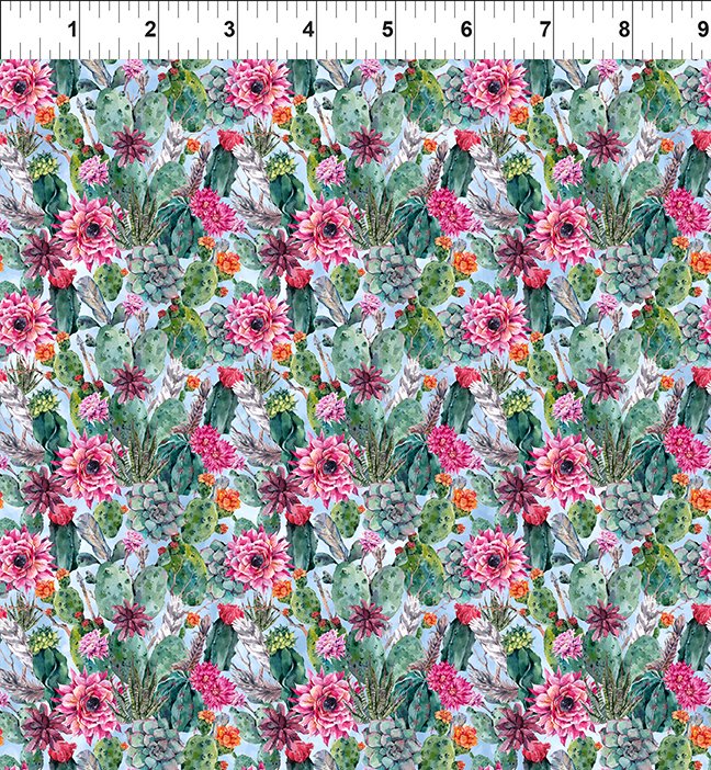 Southwest Minis 10SWM-1 Multi Cactus Flower