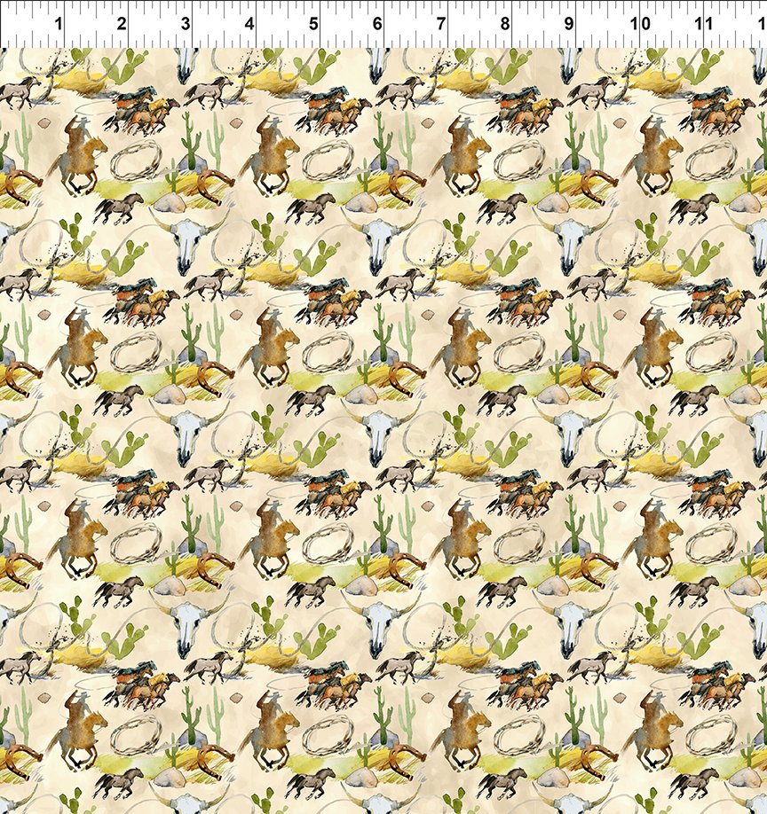 Southwest Minis 11SWM-1 Multi Wild Horses