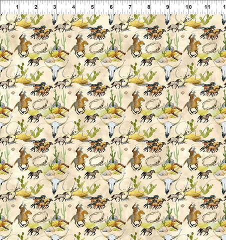 Southwest Minis 11SWM-1 Multi Wild Horses