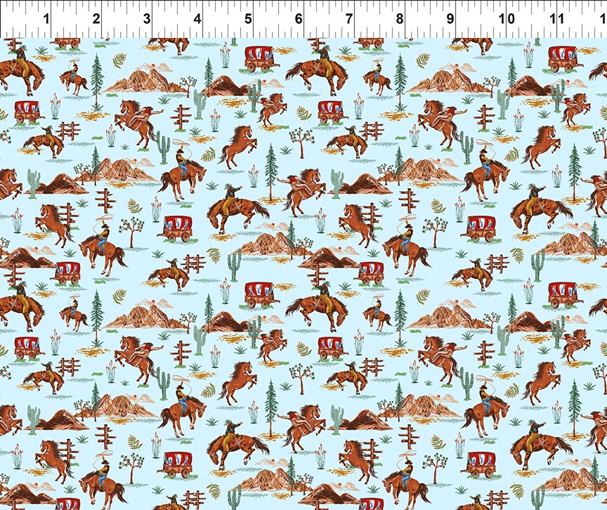 Southwest Minis 13SWM-1 Blue Wagons