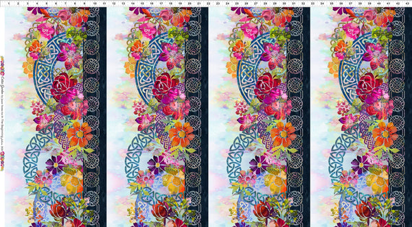 Celtic Garden 1CEL-1 BORDER - MULTI