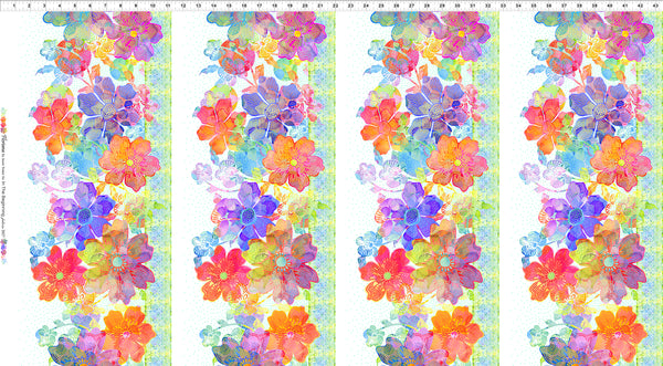 Floriana 1FLO-2, Border - White