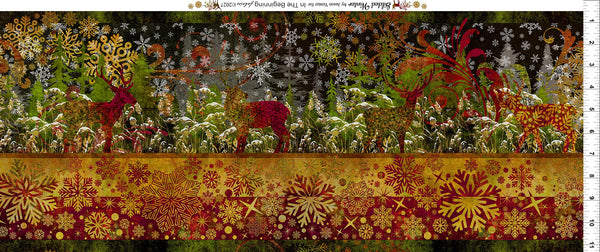 Gilded Winter 1GW-2 Border - Black