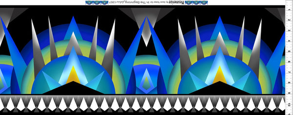 Mesmerize 1MES-2 BORDER - BLUE