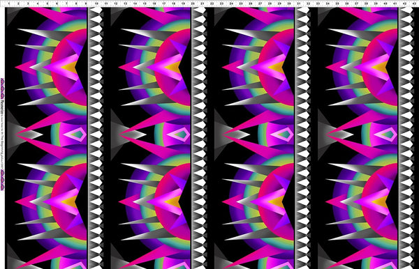 Mesmerize 1MES-3 BORDER - MAGENTA