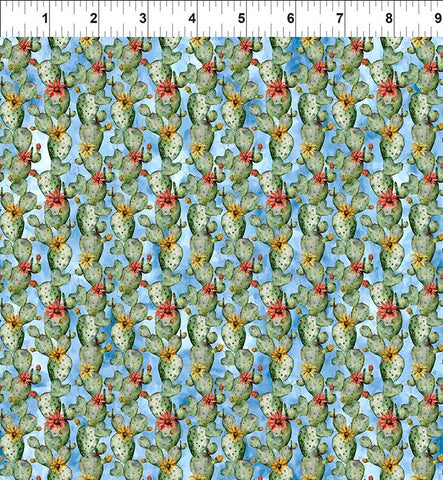 Southwest Minis 3SWM-1 Blue Cactus Stripe