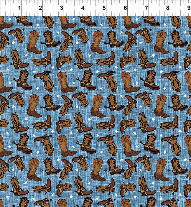 Southwest Minis 9SWM-1 Blue Boots