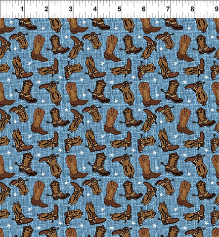 Southwest Minis 9SWM-1 Blue Boots