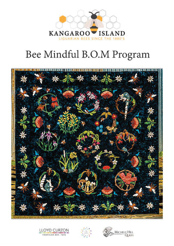 Bee Mindful Block of the Month Pattern