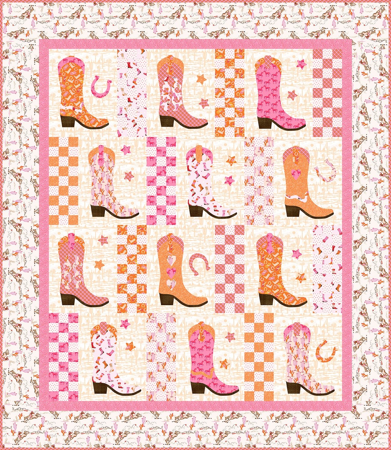Boot Tapping Boulevard Quilt Pattern – The Textile Pantry