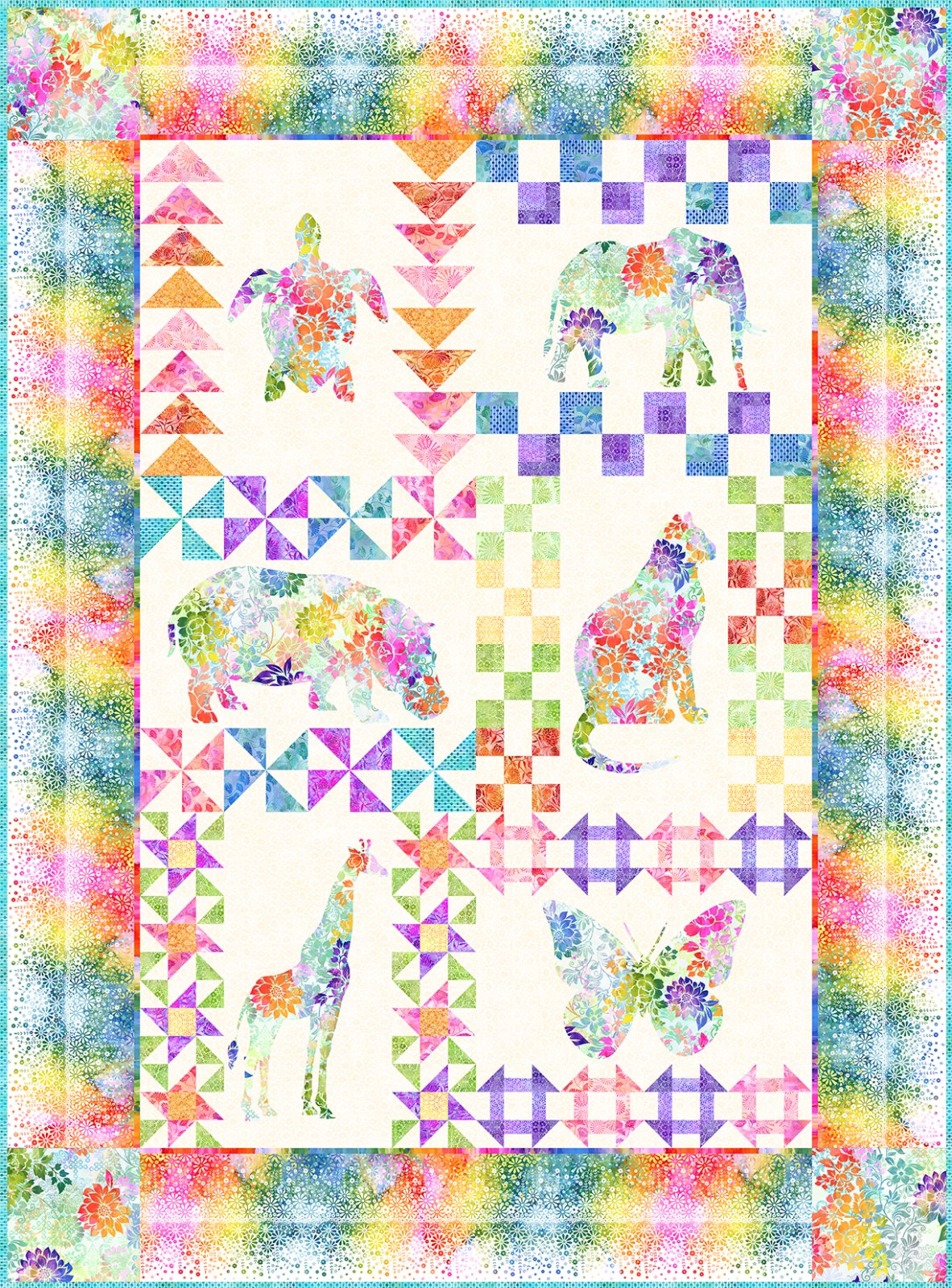Felicity Menagerie Quilt Pattern