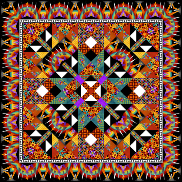 Mesmerize Star Quilt Pattern