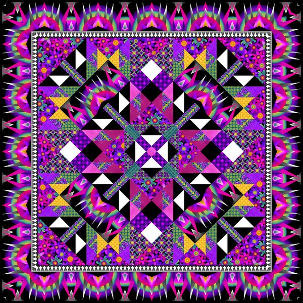 Mesmerize Star Quilt Pattern