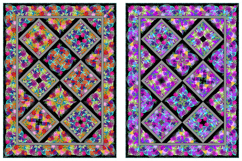 Flock Together - Kaleidoscope Quilt Pattern