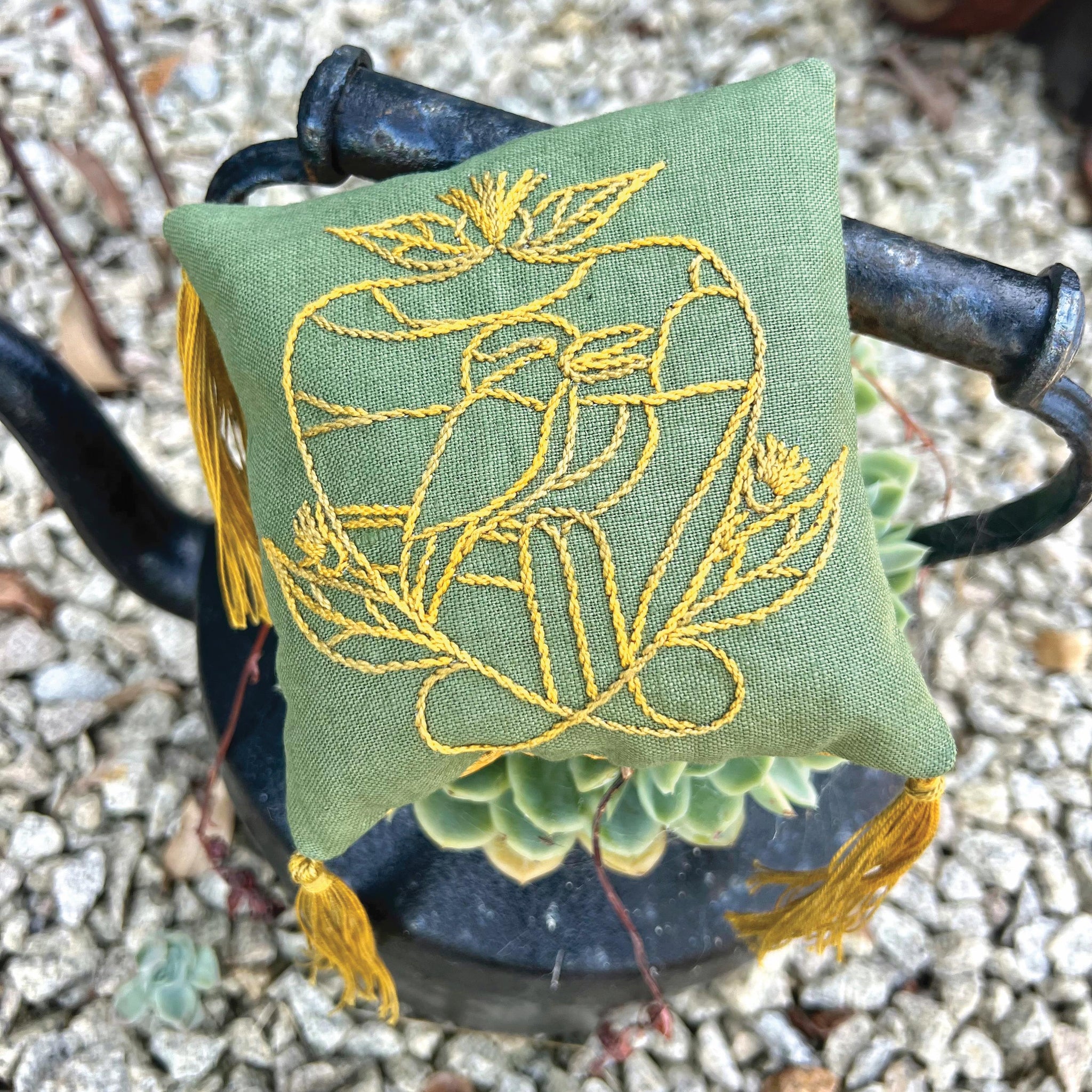 Kookaburra Crest Pincushion
