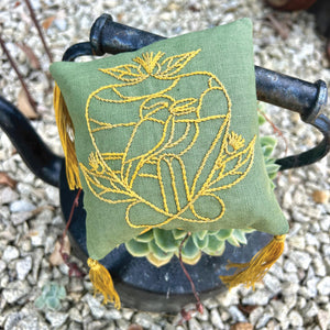 Kookaburra Crest Pincushion