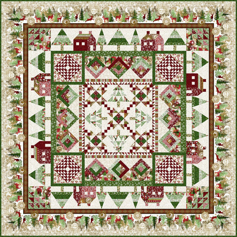 Winter Solstice II - Magic of Winter Sampler Quilt Pattern