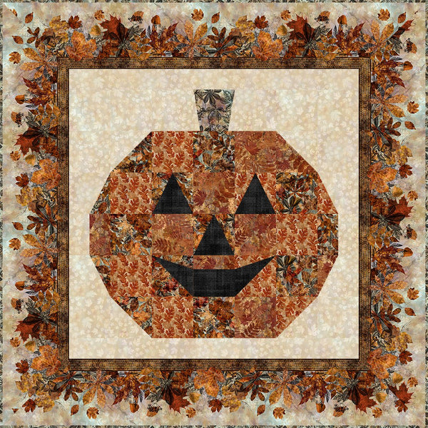 Autumn Elegance Pumpkin Quilt Pattern