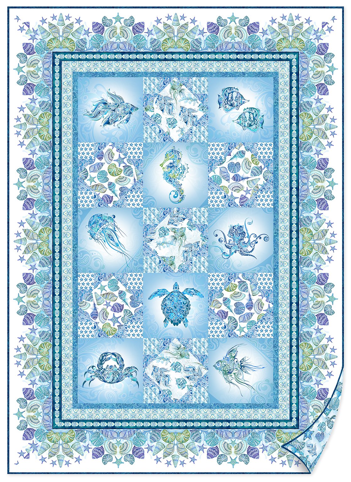 Wonders of the Ocean - Quilt Pattern