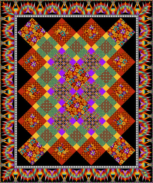 Mesmerize Quilt Pattern