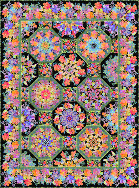 Floriana Kaleidoscope Quilt Pattern