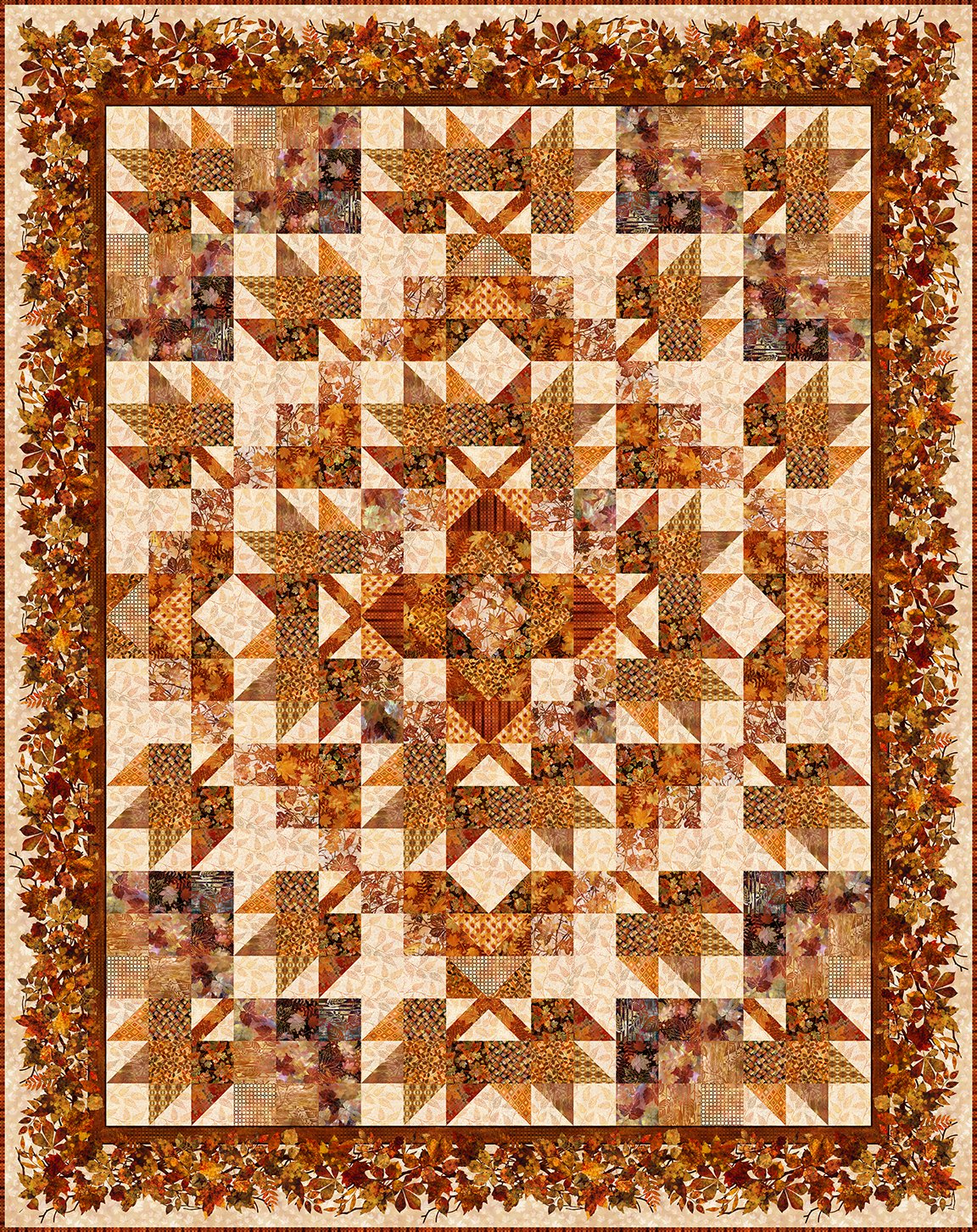 Falling Leaves - Quilt Pattern FLS-QP