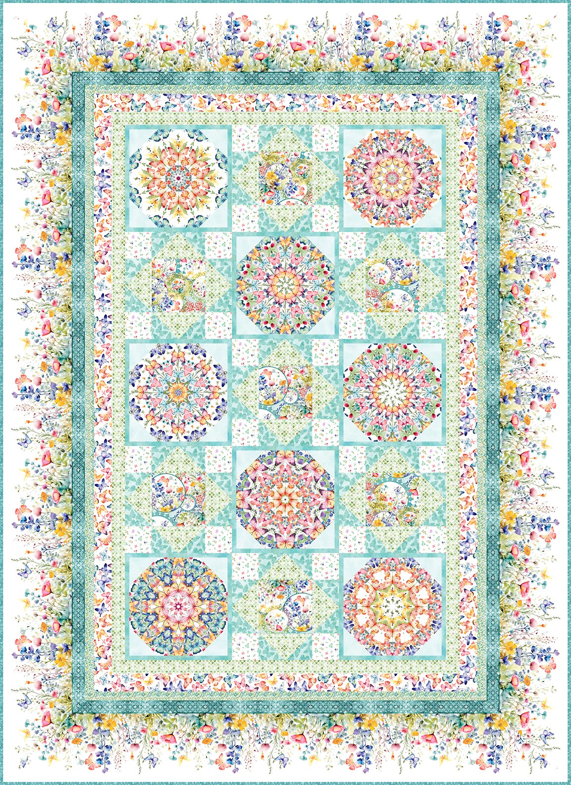 Butterfly Fantasy - Quilt Pattern