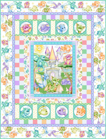 Dragon Friends - Quilt Pattern