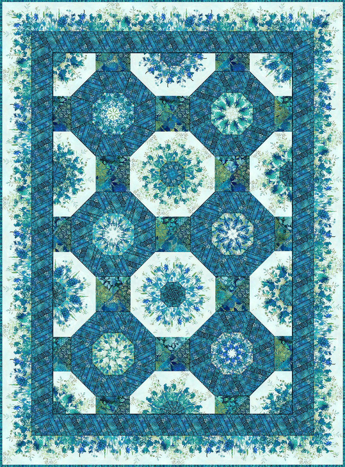 Allure - Kaleidoscope Quilt Pattern