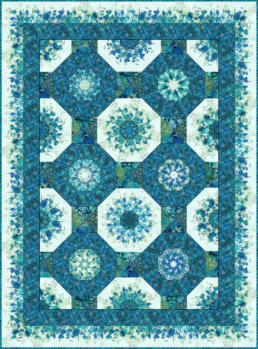 Allure - Kaleidoscope Quilt Pattern – The Textile Pantry