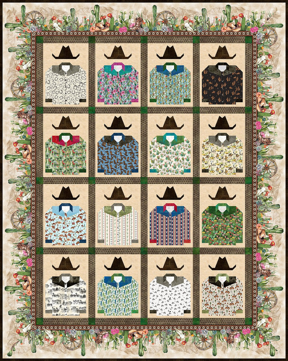 Ready for the Rodeo Quilt Pattern – The Textile Pantry
