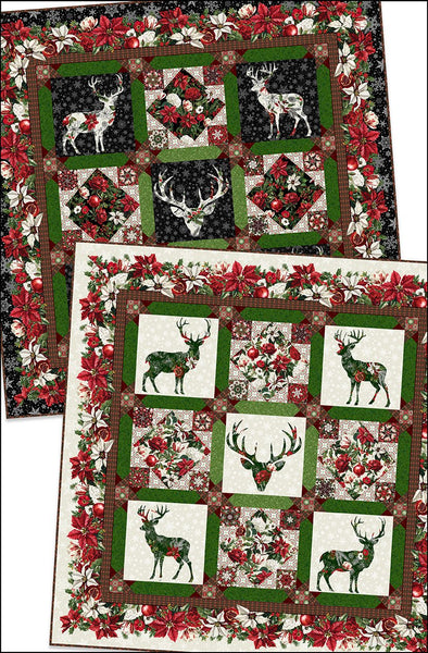 Winter Enchantment Deer Quilt Pattern