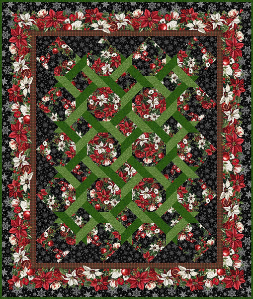 Winter Enchantment Garden Twist Quilt Pattern