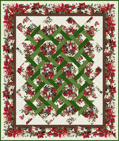 Winter Enchantment Garden Twist Quilt Pattern