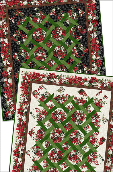 Winter Enchantment Garden Twist Quilt Pattern