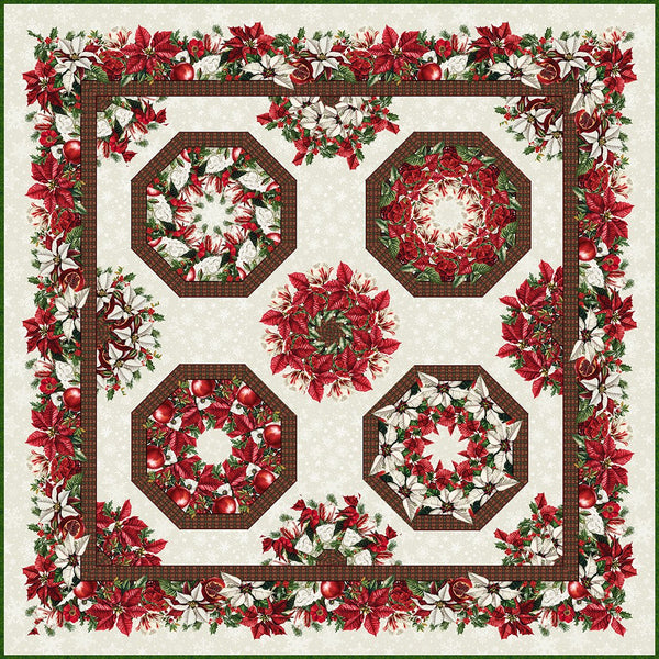 Winter Enchantment Kaleidoscope Quilt Pattern