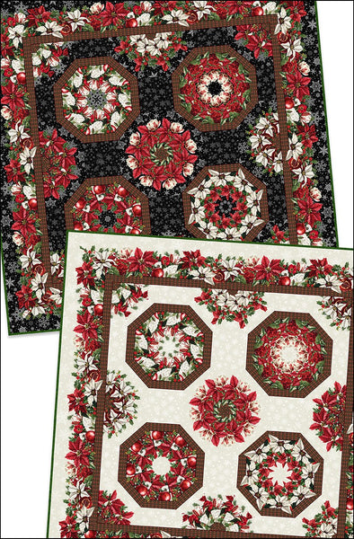 Winter Enchantment Kaleidoscope Quilt Pattern