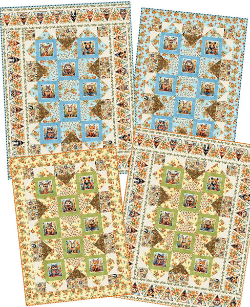 Woodland Friends Quilt Pattern QFA-F-QP
