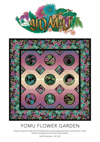 YOMU Flower Garden Quilt Pattern