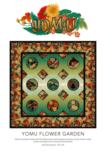 YOMU Flower Garden Quilt Pattern