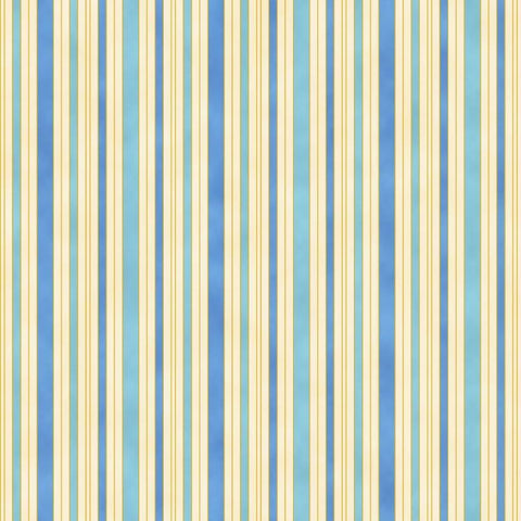 Hampton Stripe - Blue/Light Blue/Ivory (0011-12)