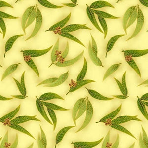 UTAS - Gum Leaves - Green/Green (0016-15)