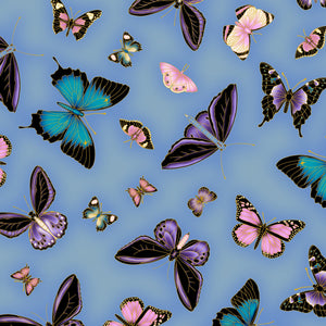 UTAS - Butterfly - Blue/Purple (0025-19)