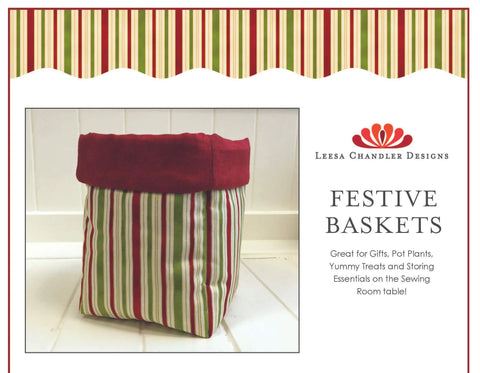 Festive Baskets by Leesa Chandler