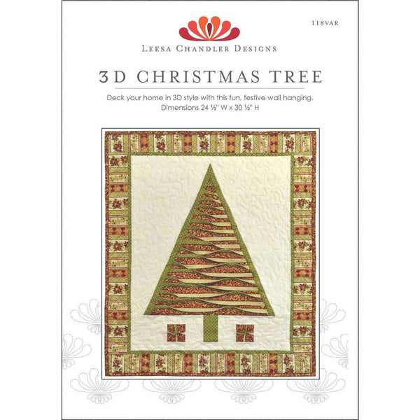 3D Pintuck Christmas Tree