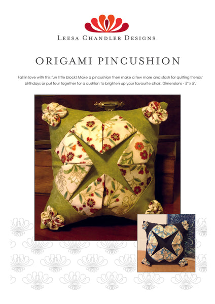 Origami Pincushions