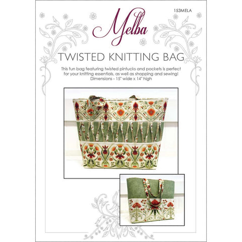 Melba Twisted Knitting Bag